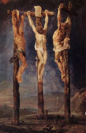 RUBENS, Pieter Pauwel The Three Crosses oil painting image